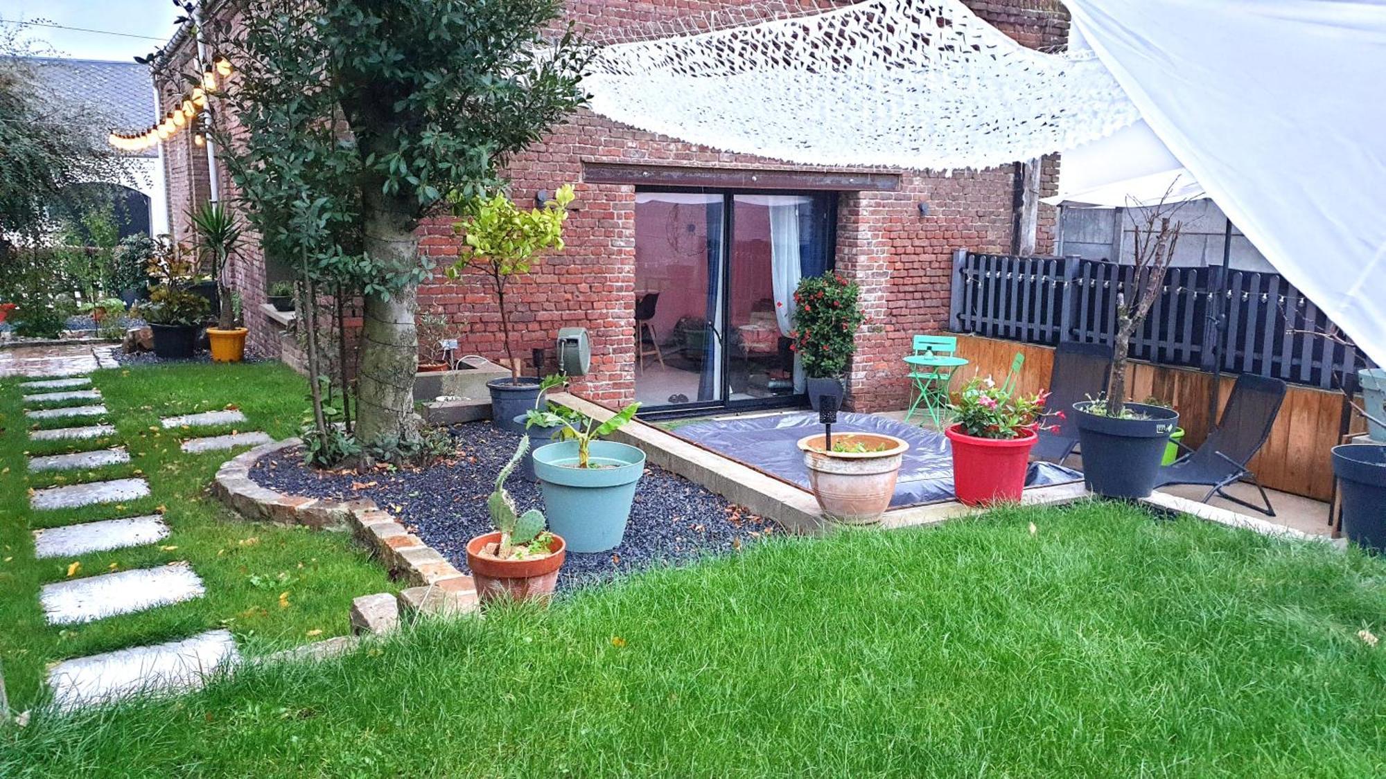 Awoingt Gary Suite - Studio Cosy, Spa Et Jardin Privatif A 4 Min De Cambrai מראה חיצוני תמונה