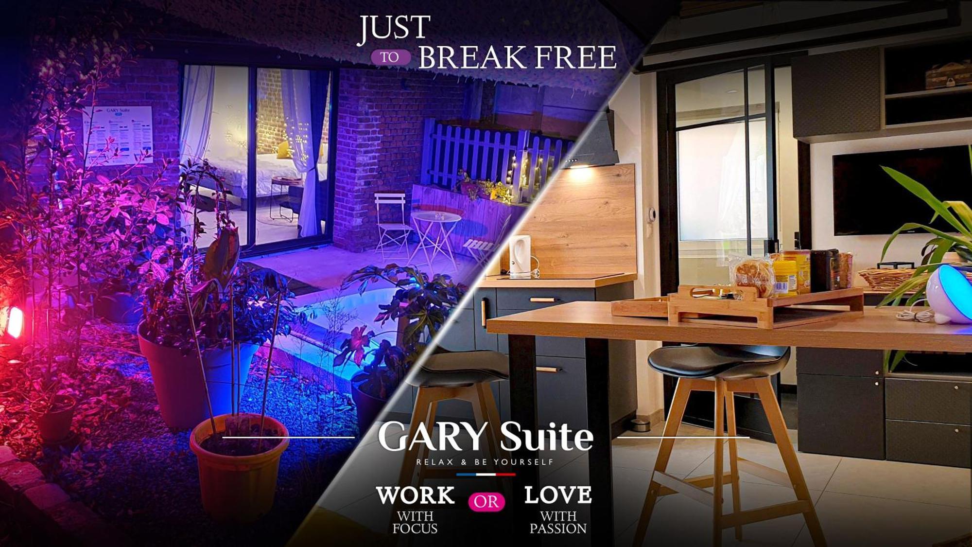 Awoingt Gary Suite - Studio Cosy, Spa Et Jardin Privatif A 4 Min De Cambrai מראה חיצוני תמונה