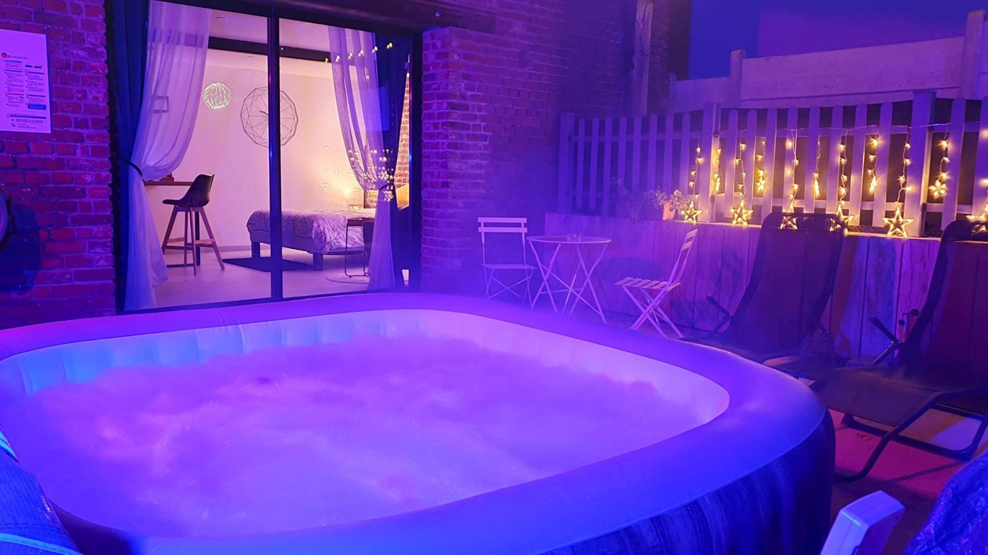 Awoingt Gary Suite - Studio Cosy, Spa Et Jardin Privatif A 4 Min De Cambrai מראה חיצוני תמונה